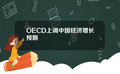 OECD上调中国经济增长预期