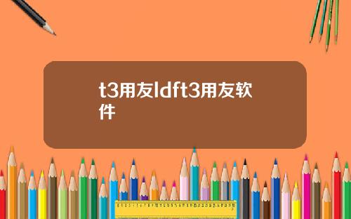 t3用友ldft3用友软件