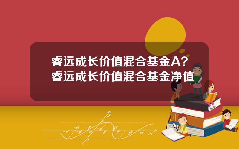 睿远成长价值混合基金A？睿远成长价值混合基金净值